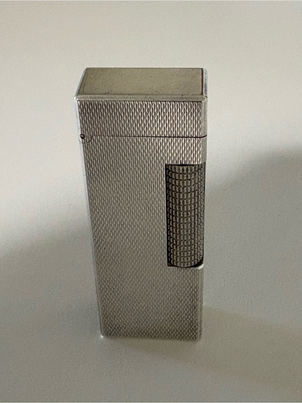 Dunhill Textured Silver Plated Lighter